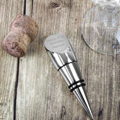 (image for) Personalised Contemporary Wine Stopper