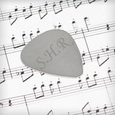 (image for) Personalised Silver Plectrum