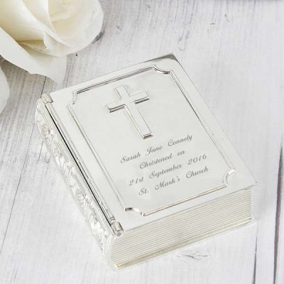 (image for) Personalised Bible Trinket Box