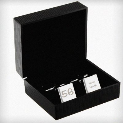 (image for) Personalised Big Age Cufflinks