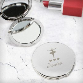 (image for) Personalised Ballerina Compact Mirror
