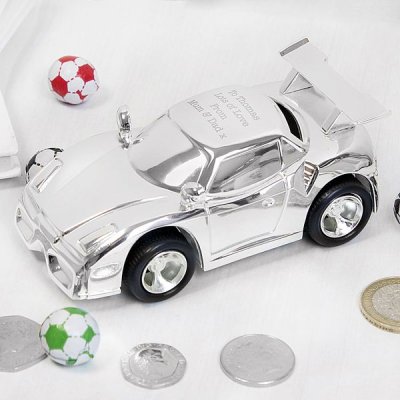 (image for) Personalised Racing Car Money Box