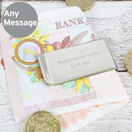 (image for) Personalised Any Message Money Clip