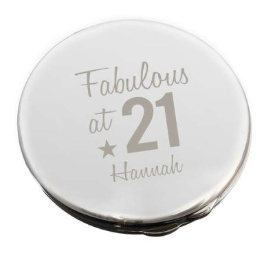 (image for) Personalised Big Age Compact Mirror