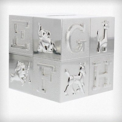 (image for) Personalised Footprints ABC Money Box