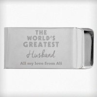 (image for) Personalised 'World's Greatest' Money Clip