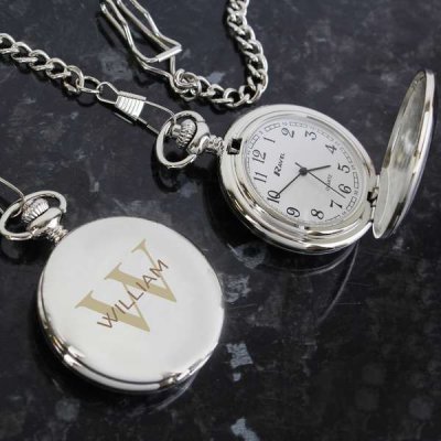 (image for) Personalised Big Age Pocket Fob Watch