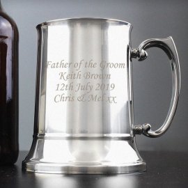 (image for) Personalised Stainless Steel Tankard