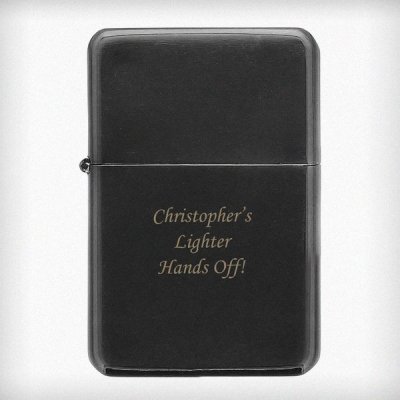 (image for) Personalised Black Lighter