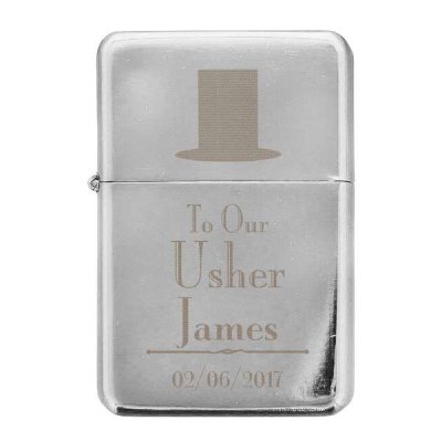 (image for) Personalised Decorative Wedding Usher Lighter