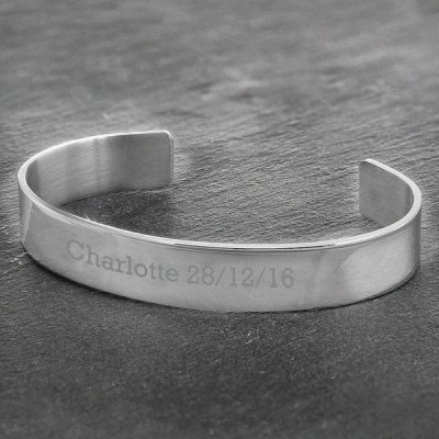 (image for) Personalised Stainless Steel Bangle