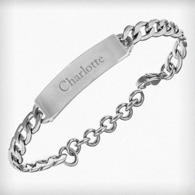 (image for) Personalised Stainless Steel Unisex Bracelet