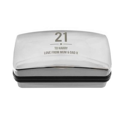 (image for) Personalised Big Age Cufflink Box