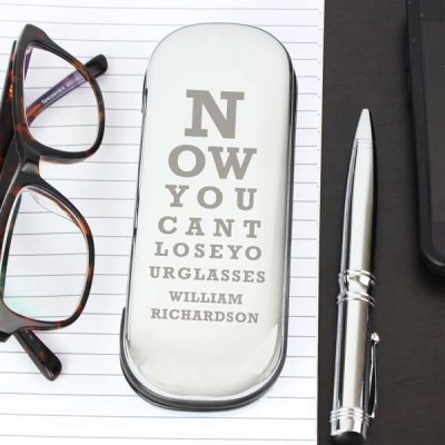 (image for) Personalised Eye Exam Glasses Case