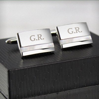 (image for) Personalised Mother of Pearl Cufflinks