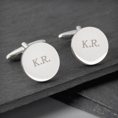 (image for) Personalised Round Cufflinks