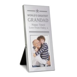 (image for) Personalised Luxury Small Silver 2x3 Photo Frame