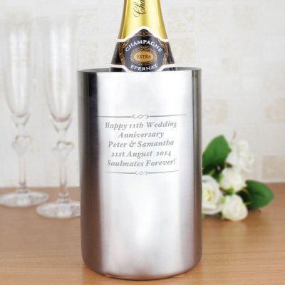 (image for) Personalised Any Message Wine Cooler