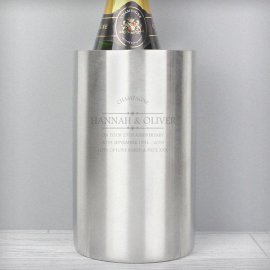(image for) Personalised Diamond Wine Cooler