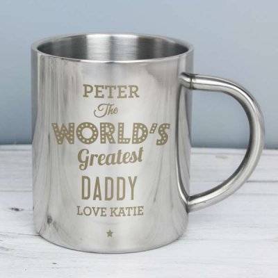 (image for) Personalised 'The World's Greatest' Metal Mug