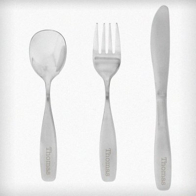 (image for) Personalised 3 Piece Cutlery Set