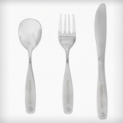 (image for) Personalised 3 Piece Fairy Cutlery Set