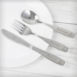 (image for) Personalised 3 Piece ABC Cutlery Set