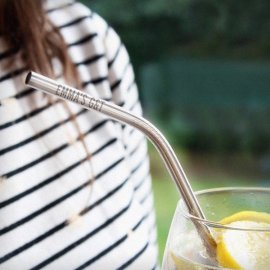 (image for) Personalised Reusable Eco Steel Straw