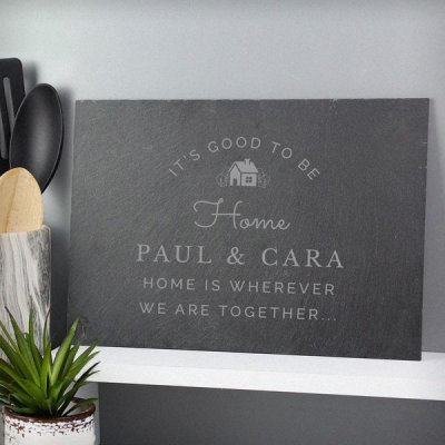(image for) Personalised New Home Slate