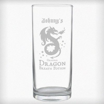 (image for) Personalised Dragon Breath Potion Hi Ball Glass