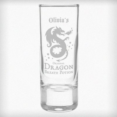 (image for) Personalised Dragon Breath Potion Shot Glass