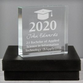 (image for) Personalised Graduation Large Crystal Token