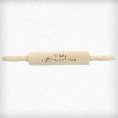 (image for) Personalised Queen of the Kitchen Rolling Pin