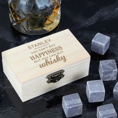 (image for) Personalised Happiness Whisky Stones