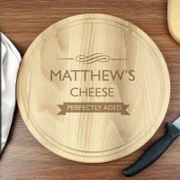(image for) Personalised Perfectly Aged Round Chopping Board
