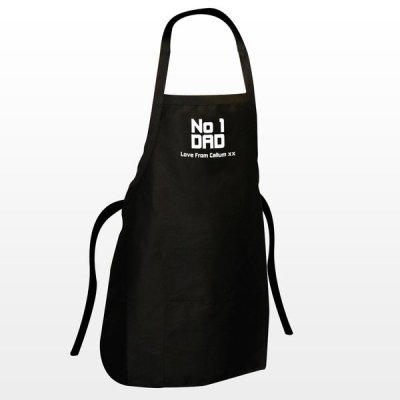 (image for) Personalised No1 Dad Apron