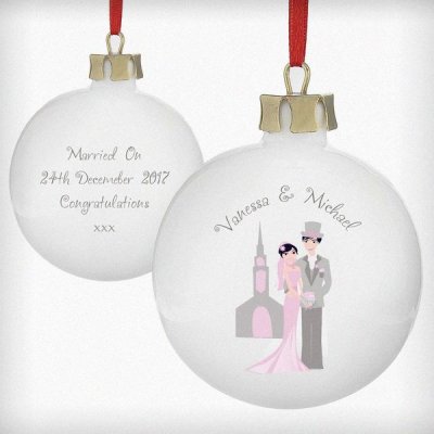 (image for) Personalised Fabulous Couple Bauble