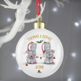 (image for) Personalised Me to You Christmas Couple's Bauble