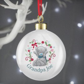 (image for) Personalised Me To You 'For Grandad, Dad' Christmas Bauble