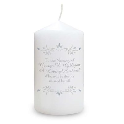 (image for) Personalised Sentiments Candle