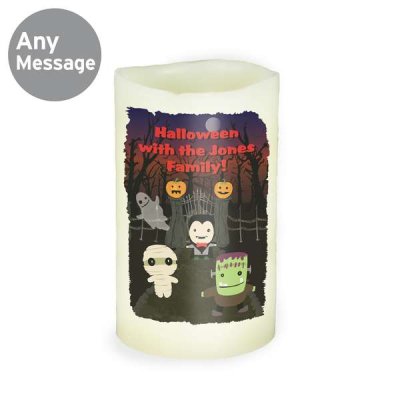 (image for) Personalised Halloween LED Candle