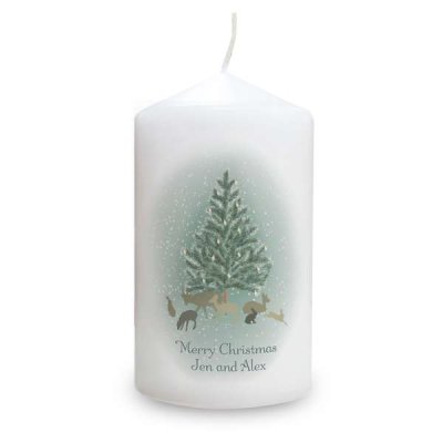 (image for) Personalised A Winter's Night Candle