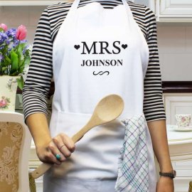 (image for) Personalised Mrs White Apron