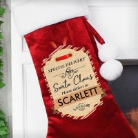 (image for) Personalised Special Delivery Luxury Stocking