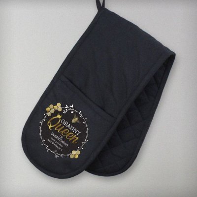 (image for) Personalised Queen Bee Oven Gloves