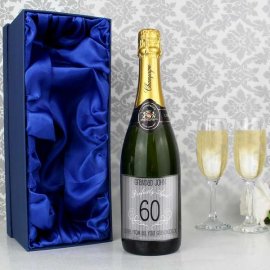 (image for) Personalised Age Champagne Grey with Gift Box