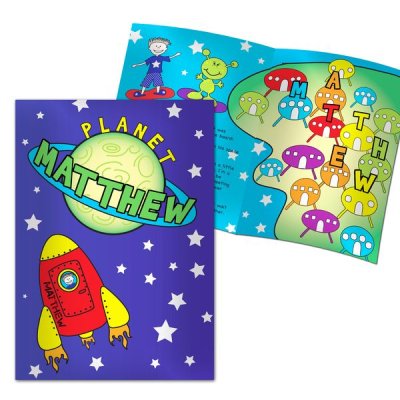 (image for) Personalised Space Story Book