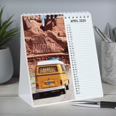 (image for) Personalised Outdoors Desk Calendar