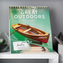 (image for) Personalised Outdoors Desk Calendar