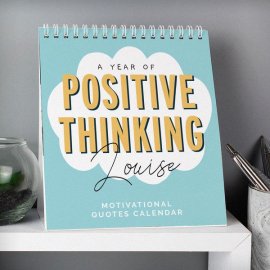 (image for) Personalised Motivational Quotes Desk Calendar